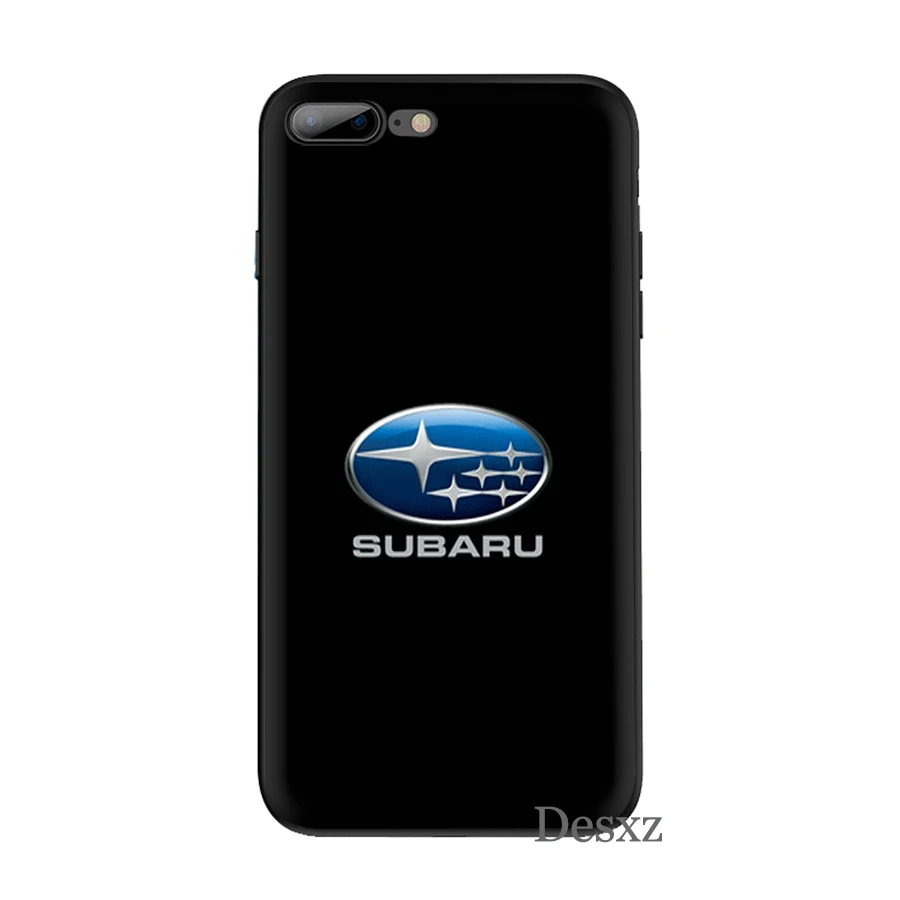 Чехол для мобильного телефона iPhone 11 Pro XR X XS Max iPhone 6 6S 7 8 Plus 5 5S SE Чехол Логотип Subaru сумка корпус