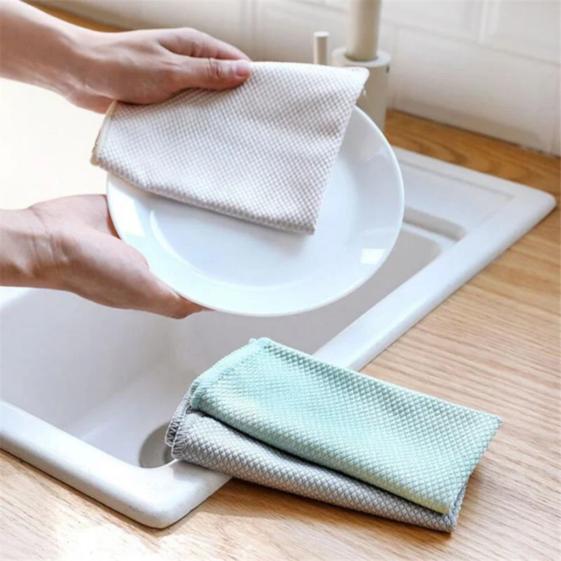 3pcs Household Cleaning Cloth Super Absorbent Towels Kitchen Cleaning Glass Multifunction Towel For Car Bowl Rag Kitchen 3pcs Household Cleaning Cloth Super Absorbent Towels Kitchen Cleaning Glass Multifunction Towel For Car Bowl Rag Kitchen