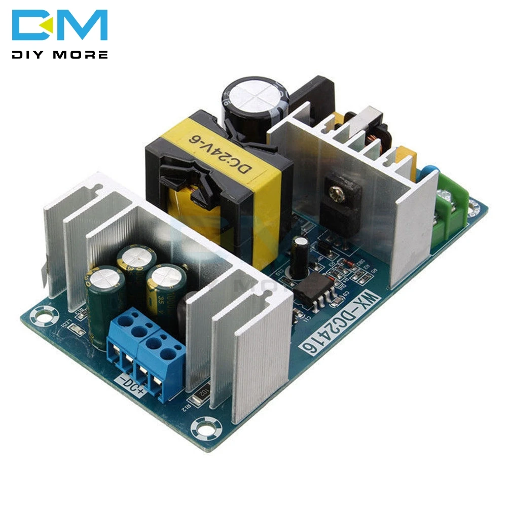 100 Вт 4A To 6A DC 24V стабильный высокомощный импульсный источник питания адаптер плата