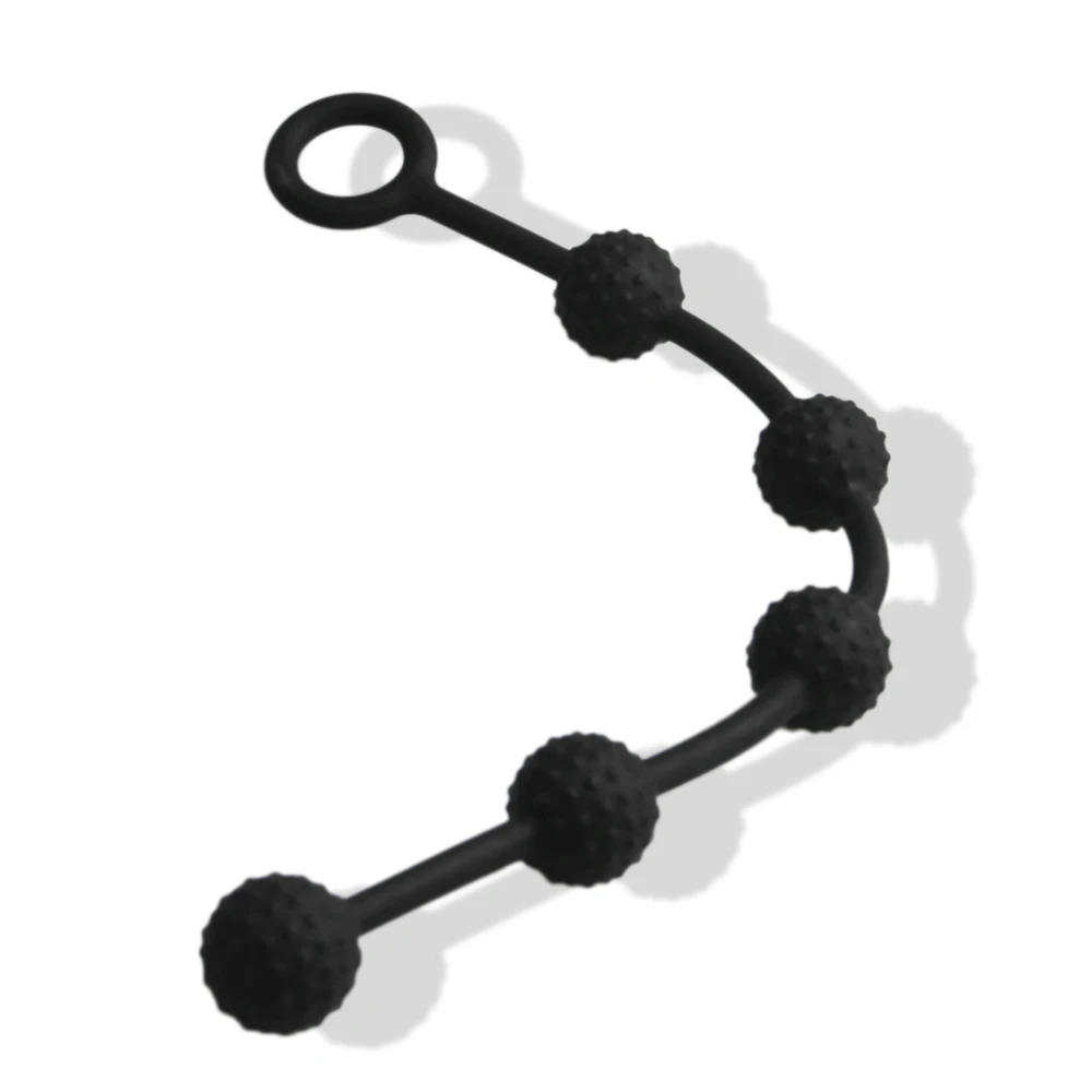 h074Beads Chain butt plug backyard Pull Ring  (34)