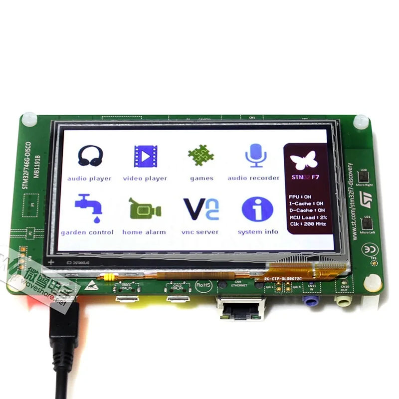 Original ST STM32F746G-DISCO 32F746GDISCOVERY KIT