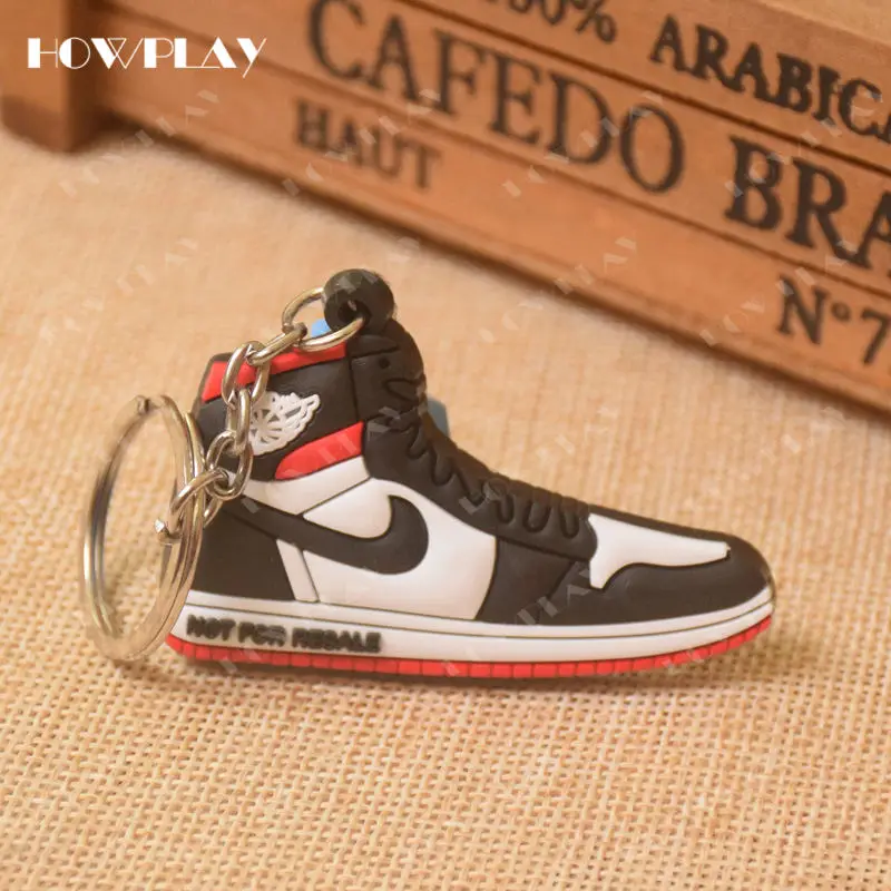 HowPlay мини кроссовки брелки jordan 1 сумка очарование Баскетбольная обувь модельный