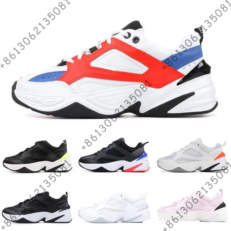 

Designer M2K Tekno Men Running Shoes for Women sports Sneaker Black Volt Pure Platinum Trainer Sports Mens Athletic Jogging Shoe
