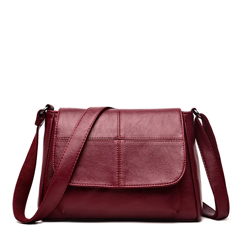

Women's Genuine Leather Handbags Women Messenger Bags Fashion Shoulder Crossbody Bags Ladies Sheepskin Leather Bags