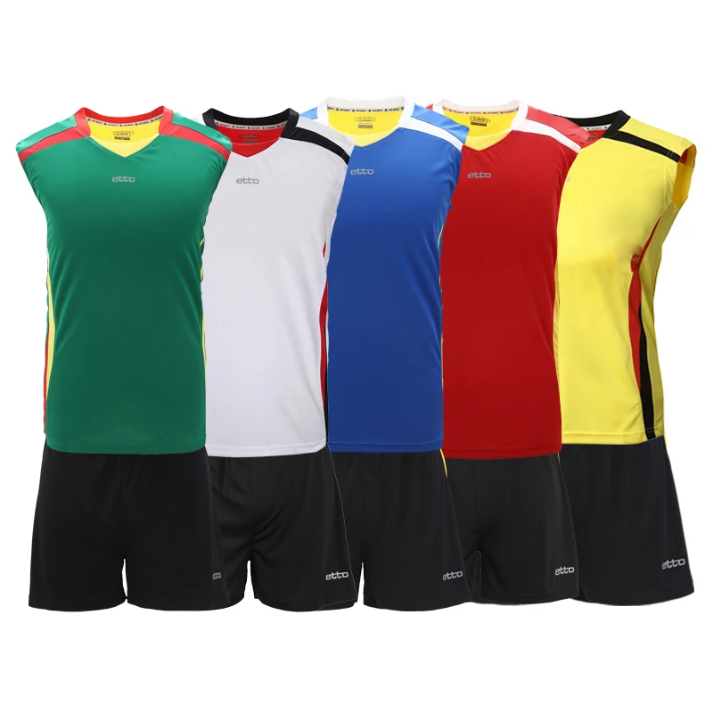 Finger etto volleyball suit male volleyball competition clothing set