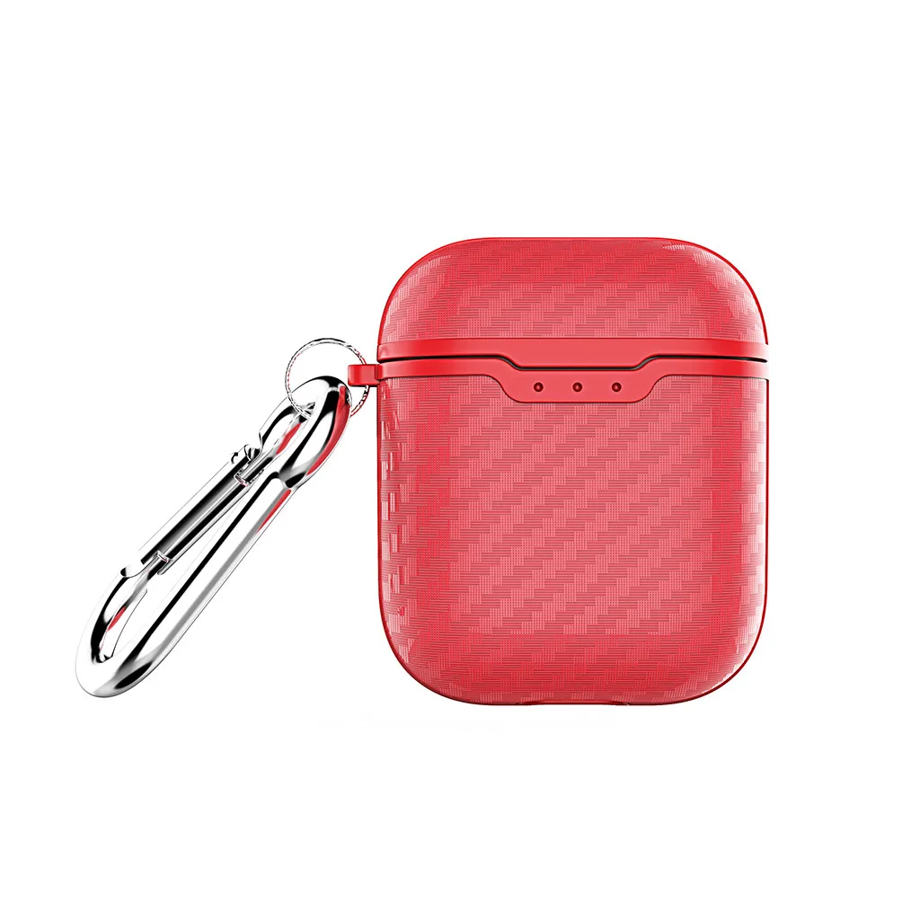 Wireless Earbuds Carbon Fiber Outdoor Earphone Protective Case Cover For Apple Airpods For Apple Blutooth Earphone