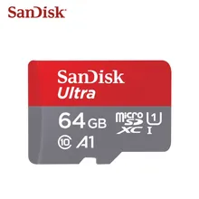SanDisk UHS-I карта памяти TF карта памяти A1 128 Гб micro SD карта класс 10 SDXC 64 Гб Ultra SDHC 32 Гб 16 Гб карты адаптер