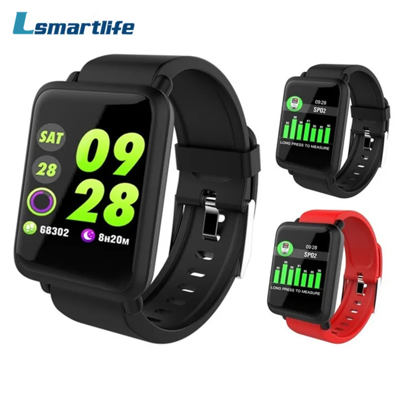 

M28 Smart Watch Big Screen Heart Rate Monitor Blood Pressure Blood Oxygen Sport 3 SPO2 Multi Sport Mode Swim Smartwatch