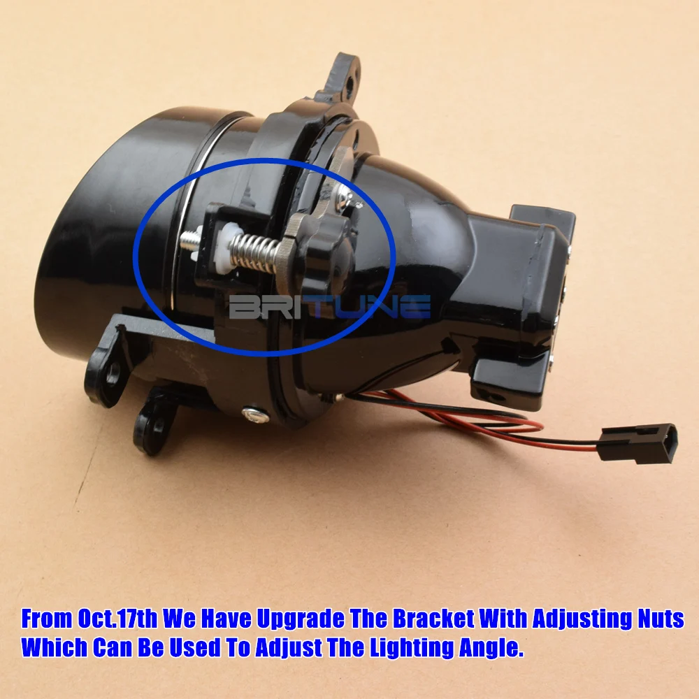 Najtaniej Światła przeciwmgielne obiektyw Bixenon dla Toyota Corolla Yaris Avensis Camry RAV 4 Peugeot Lexus H11 ukrył obiektywy projektora akcesoria modernizacja