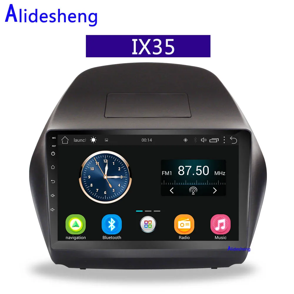 

2din 2.5D Android 8.1 Car radio Multimedia player for Hyundai IX35 2009 2010 2011 2012 2013 2014 2015 car GPS MAP navigation