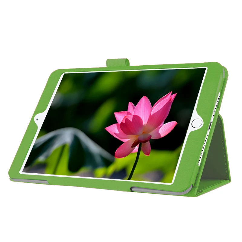

Folio Slim Fit Vegan Leather Case with Smart Cover Auto Sleep / Wake Feature for Apple iPad mini 4