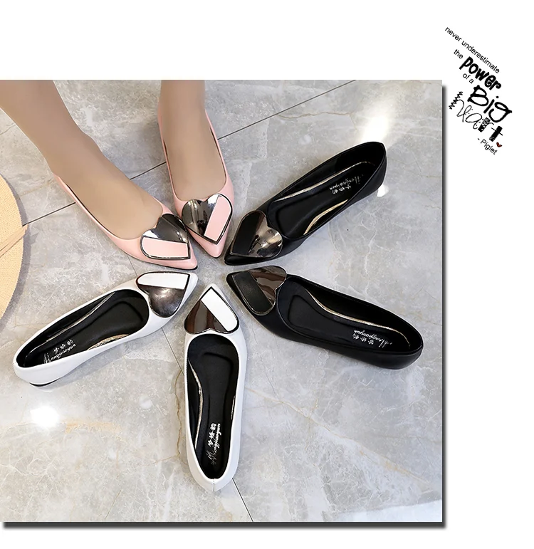 Элегантные женские туфли с острым носком на плоской подошве; сезон весна-осень; Новинка года; женские туфли в европейском стиле