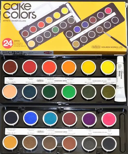 Holbein Cake Colors | Coloring Pages