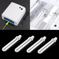 Hot Sale 4Pcs/lot New Functional 9W Curing UV Gel Lamp Gel Nail Art Dryer Tube Replacement LED Nail drying lamp Manicure tool
