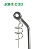 JOHNCOO 4pcs Offset Fishing Hooks Lead Weighted Crank Hook with Spoon Soft Baits Hook  Add Lead Weight Worm Hook ► Photo 3/6