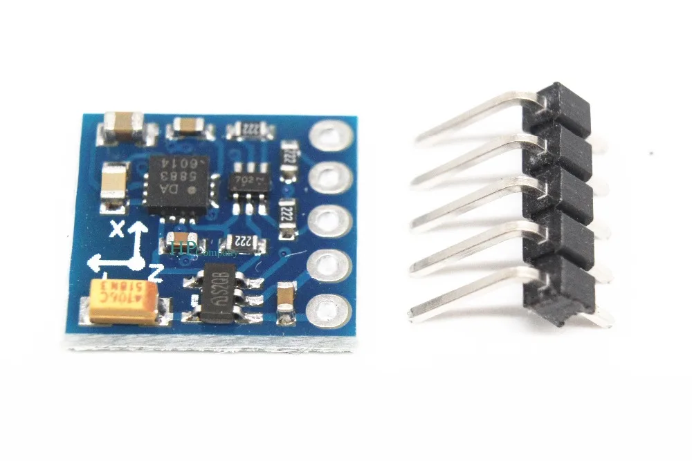 GY-271 GY 271 HMC5883L IEC IIC плата три 3 тройной оси Магнитный полевой Компас магнитометр Модуль датчика для Arduino 3 V-5 V