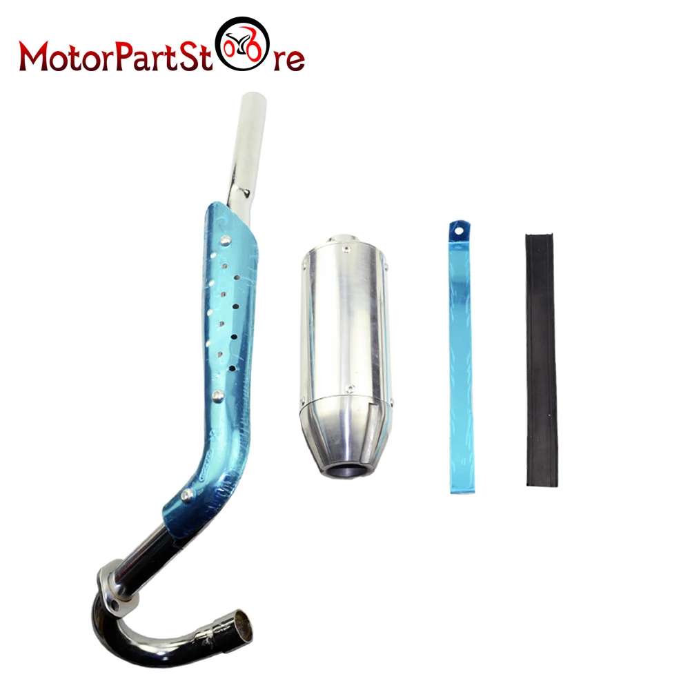 Motor Mini EXHAUST PIPE MUFFLER for PIT DIRT BIKE XR50 CRF50 50cc 70cc