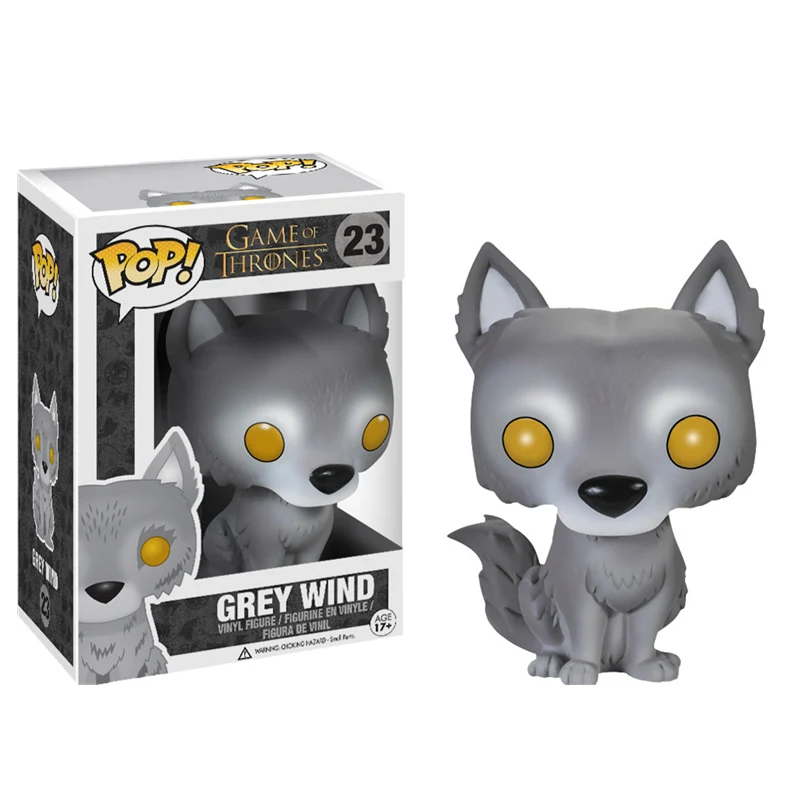 

Funko POP Official Game of Thrones Grey Wind Wolf Vinyl Action Figure Dolls Collection Model Doll Baby Toys For Birthday Gifts