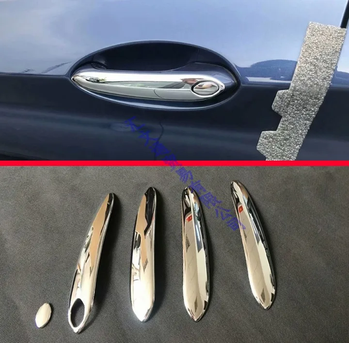 For BMW X3 G01 2018 2019 ABS Chrome Door Handle Cover Trim Molding