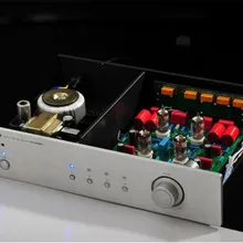 W-003 HIFI аудио XA3200MKII вакуумный ламповый Предварительный усилитель 12AT7*2, 12AX7*2 Пульт дистанционного управления предусилитель Вход: 1* RCA