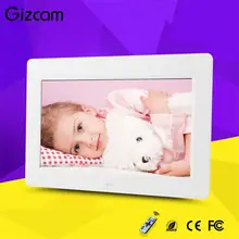 Gizcam 10″ TFT-LCD HD Ditital Photo Frame Picture Music Video Player MP3 MP4 Player Home Wedding Photograph Decor Remote Control