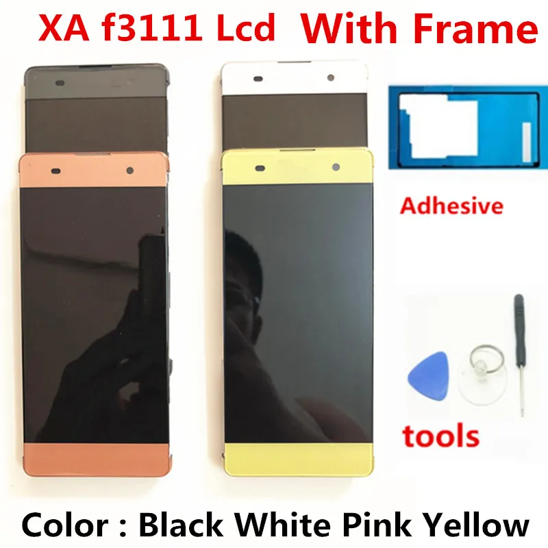 

5.0'' ORIGINAL LCD For SONY Xperia XA Display Touch Screen With Frame F3111 F3112 F3113 LCD For SONY Xperia XA LCD Replacement