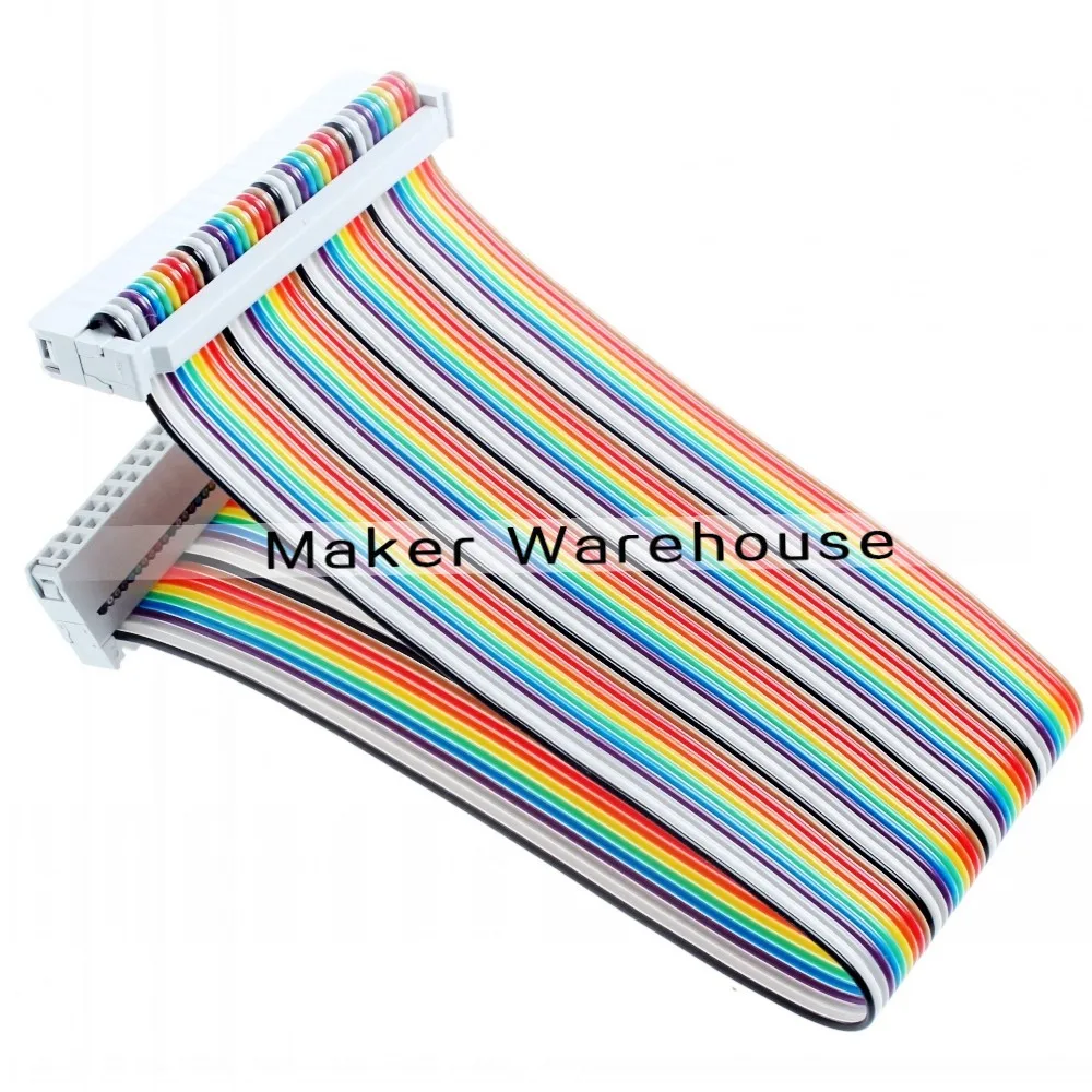 font b Pi b font Cobbler Plus Kit Breakout Cable GPIO 40PIN Cable for font