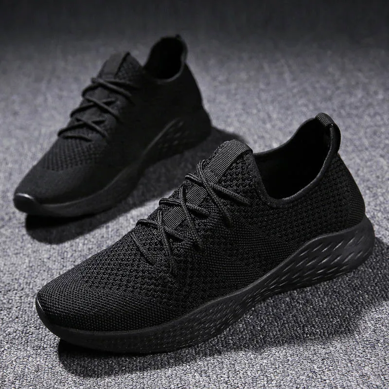 Weweya 2020 Fashion Tenis Summer Breathable Male Footwear Mesh Shoes For Men Lace Up Adult Sneakers Walking Casual Outdoor |