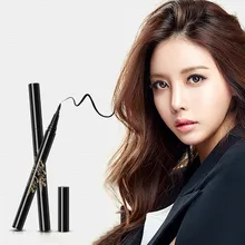 Профессиональный Водостойкий карандаш для глаз долговечная Черная Подводка для глаз тонкие линии Косметика Быстросохнущий макияж