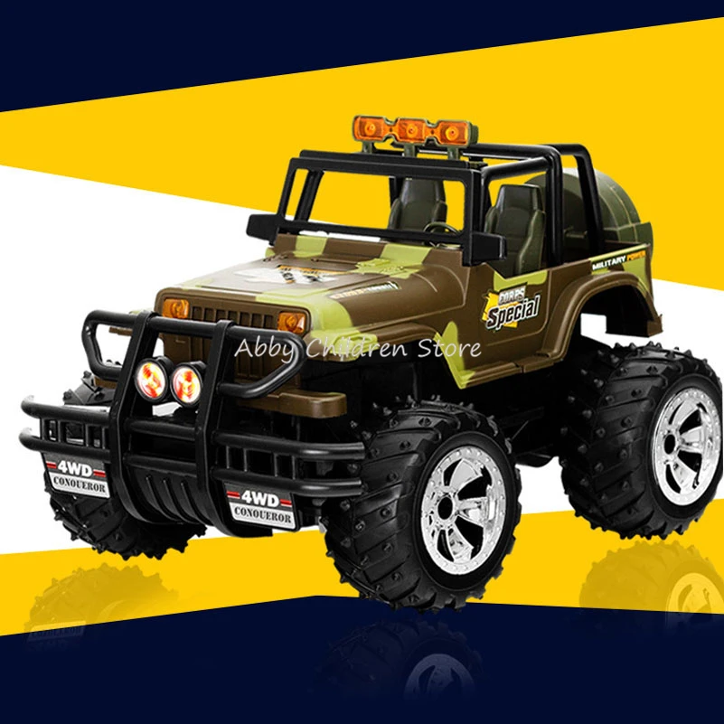 RC Car 1 14 Scale Control Remote Car 2WD Buggy Electric Rock Racer Desert Off Road