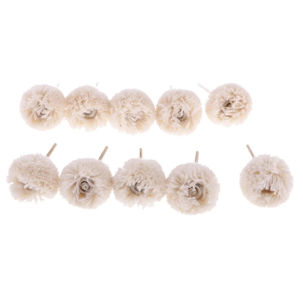 

10 Pieces Polishing Buffing Wheel Brush Jewelry Polishing for Rotary Tool