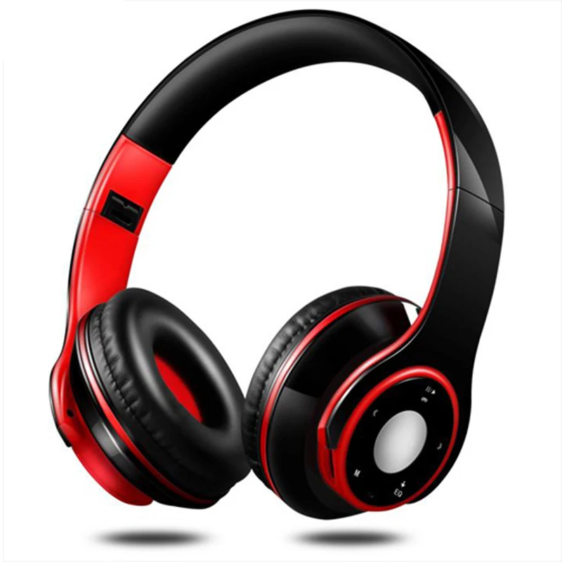 

Headphone Wireless Headphones Bluetooth Headset with SD Card FM Radio HIFI Stereo Headphones with MIC for iphone samsung xiaomi