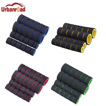 

Color send at random New 2 Pair of Universal Sponge Handlebar Hand Grips for Motorcycle Freeshipping&Wholesale