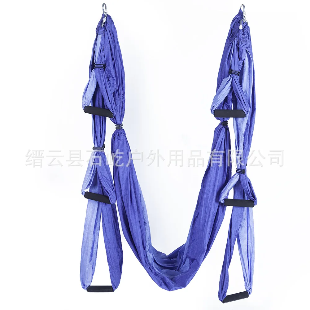 Anti-gravity Aerial Yoga Hammock Set Yoga Belt Flying Yoga Hammock for Pilates Body Building Yoga Swing With HangingTray - Цвет: 7