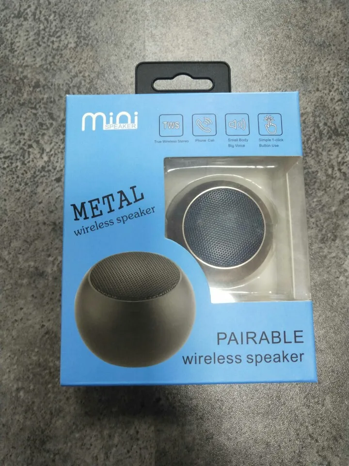 mini speaker metal wireless speaker