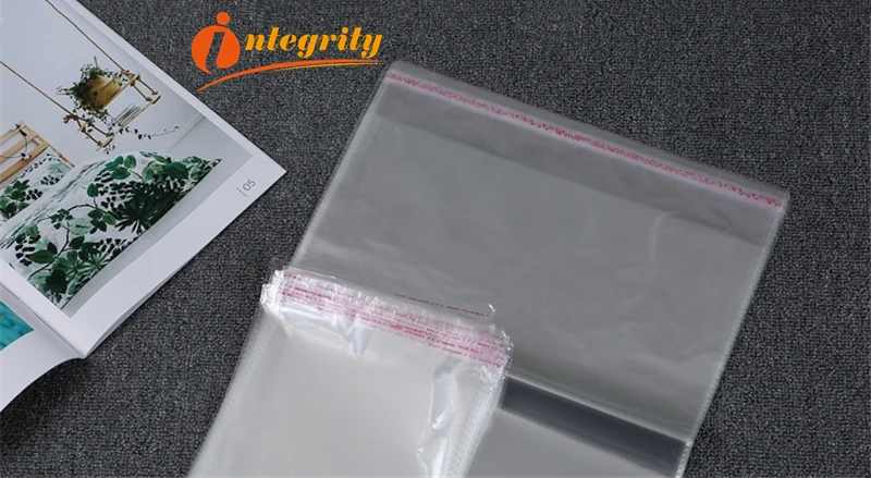 

INTEGRITY 1000pcs 7*12cm Transparent Resealable self sealing gift/Boutique/cookie package bag clear zip lock Opp Plastic pouches