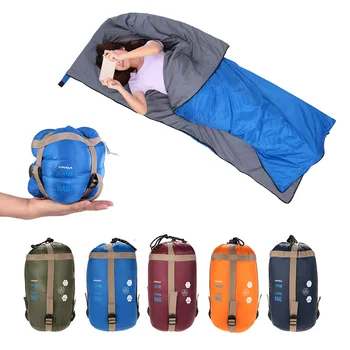 

Lixada Outdoor Envelope Sleeping Bag Camping Traveling Multifunction Portable Ultra-light Sleeping Bag Camping Hiking Blanket