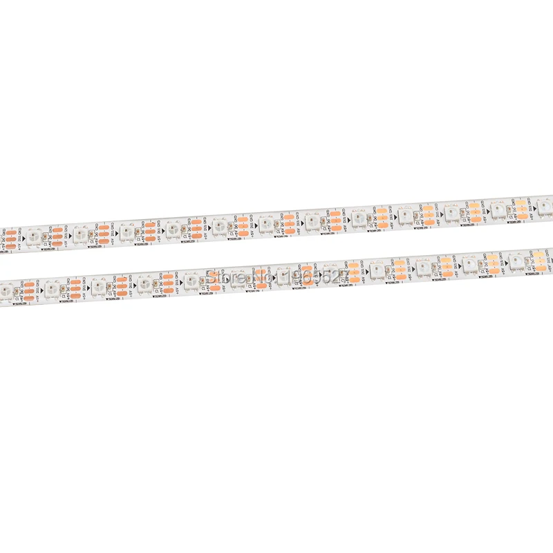 5 в 60 светодисветодиодный s/m SK6812 модифицируемая RGB Светодиодная лента пикс./м 5050 SMD