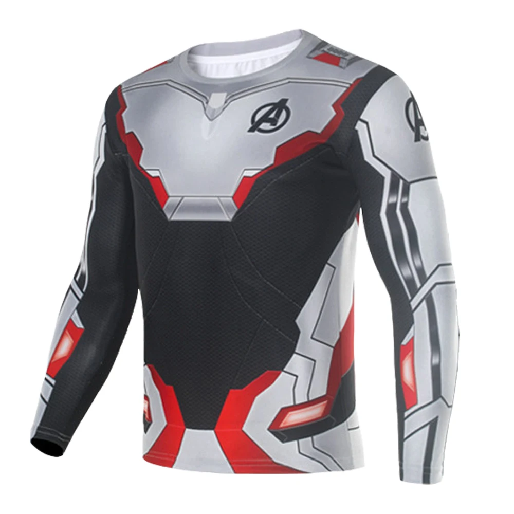 Anime Avengers Endgame Realm Cosplay Costumes T-shirt Tee 3D Printed Top Marvel Superhero Casual Cotton Tops Sweathirt New 2019