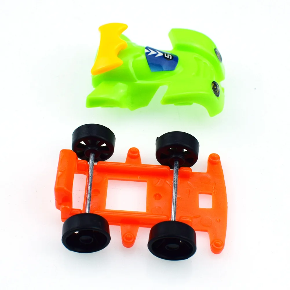 3pcs/lot Novelty DIY Assemble Car Self-Locking Bricks Toys for Kids Gift