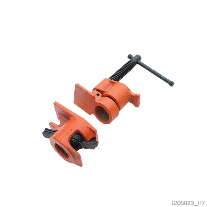 Woodworking Fixing Pipe Clamp Cast Iron Wood Gluing Pipe Clamps Heavy Duty Connector