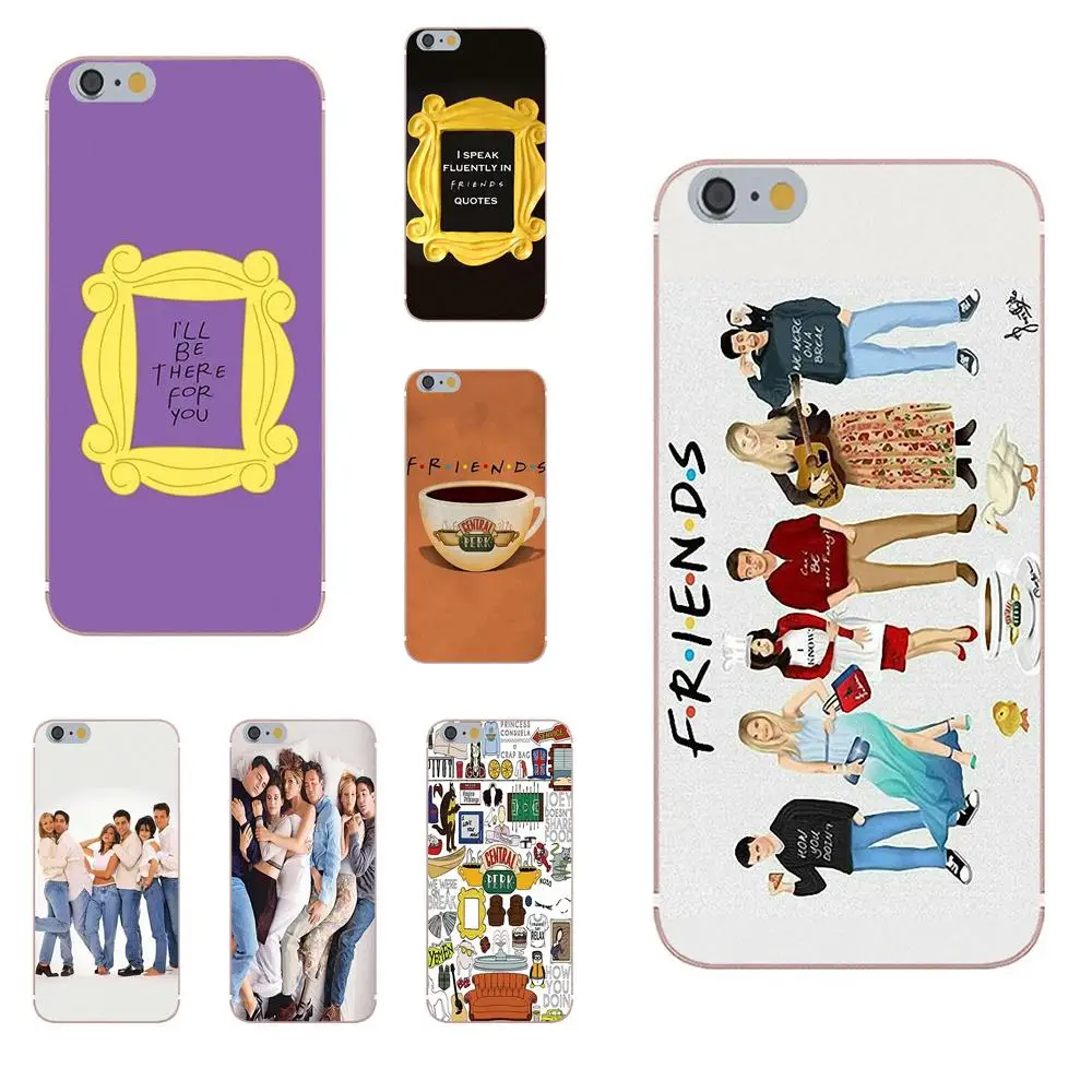 

Oedmeb Friends Tv Show Funny Central Perk Park Colorful Phone Accessories Case For Apple iPhone 4 4S 5 5C 5S SE 6 6S 7 8 Plus X