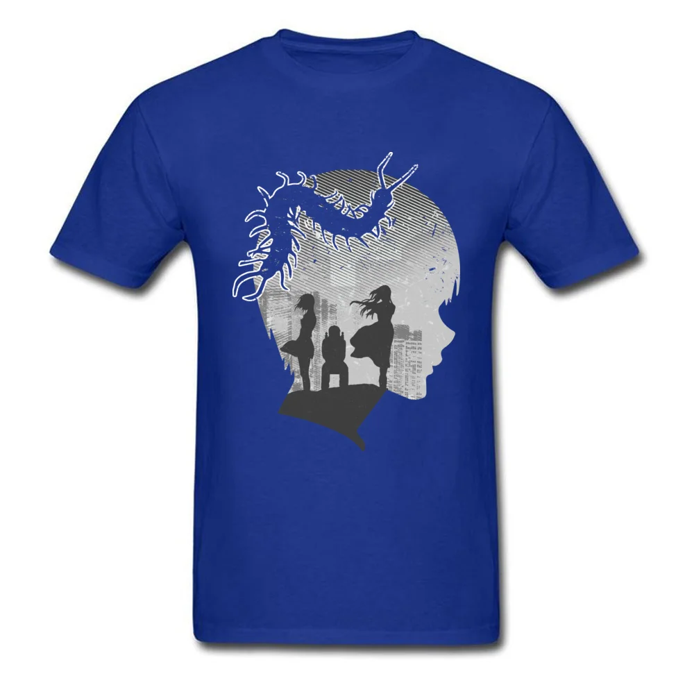  Design Tops Tees On Sale Short Sleeve Men Top T-shirts TpicOriginaltitle Summer Summer/Fall Tops Shirt Crew Neck Ghoul in Tokyo blue