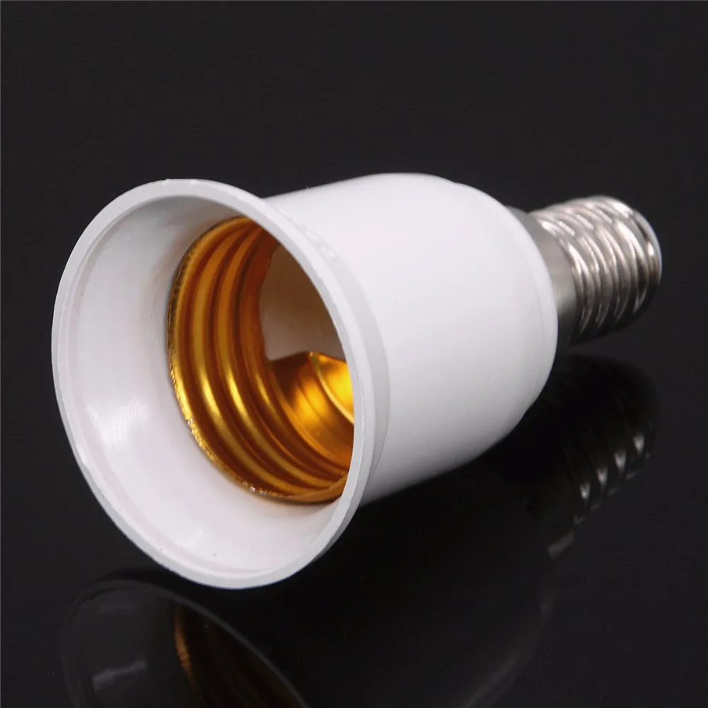 E14 To E27 lamp Holder Converter Fireproof Material 110V 220V Socket Base Adapter Conversion For LED Lamp Corn Light Bulbs | Освещение