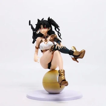 

Fate/Grand Order anime figure Tohsaka Rin sitting version action collection sexy girl 17cm with box toy gift