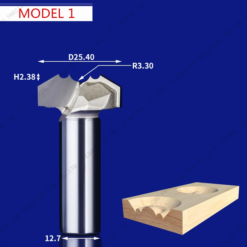 Хвостовик 12.7мм-6 моделей, твердосплавный фрезерный станок с ЧПУ, деревообрабатывающий дверной нож для шкафа, нож для двери кухонного шкафа, нож для шкафа