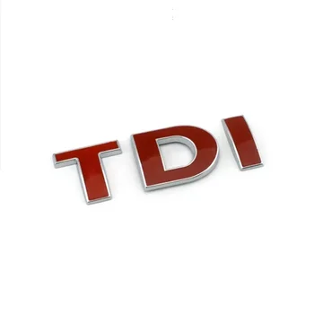 

1Pc/Lot Free Shipping ABS TDI Emblem Badge Sticker