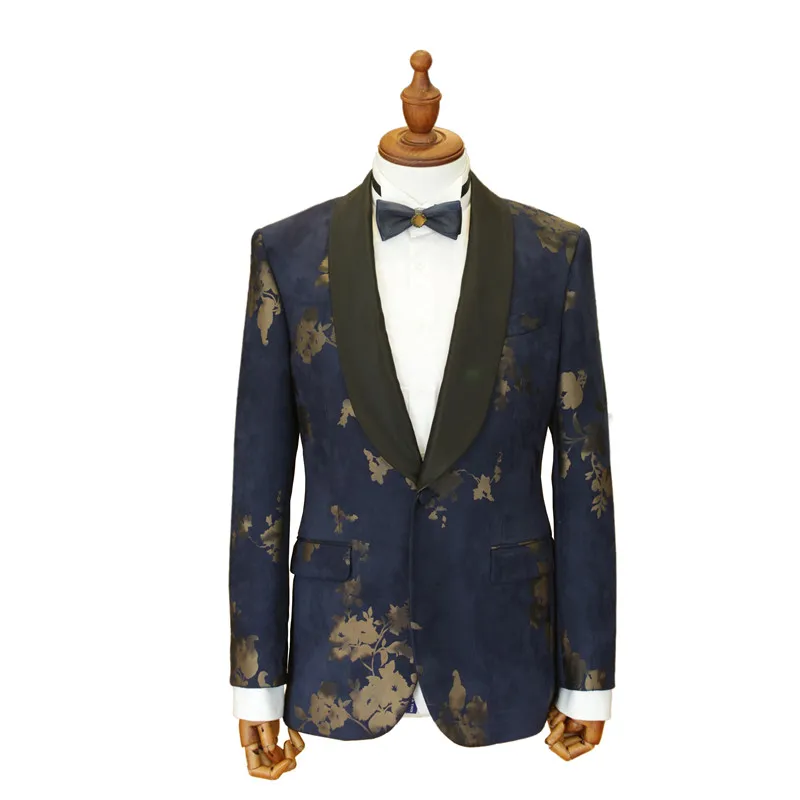 

Weaving Men's Suits Classic Polka Business Suits Tuexdos Wedding Party Dress Casual Slim Suit Tuexdos bepoke men suit