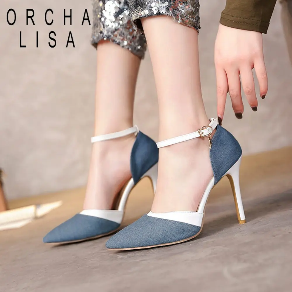 ankle strap work shoes