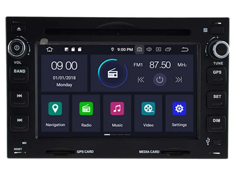 Android 9 0 автомобильный dvd плеер для VOLKSWAGEN GOLF B5 Стерео gps навигация SAT NAV 2 Гб ram + 16 FLASH DVR/wifi DAB OBD 3g|Мультимедиаплеер